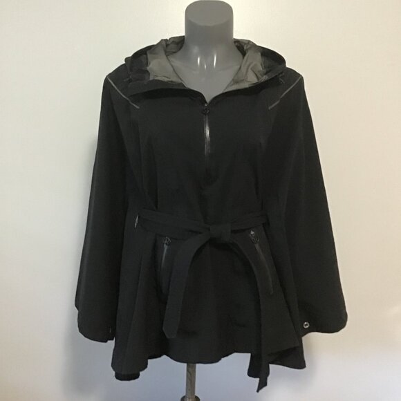 Lululemon See Me Ride Poncho Black Size S/M - Picture 1 of 13